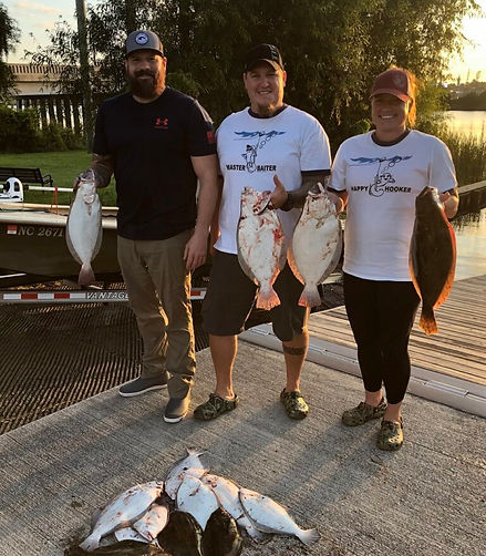 Flounder gigging charters, Sneads Ferry NC