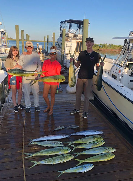 Offshore fishing charters, Sneads Ferry NC